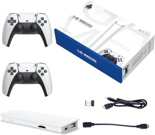 GameStick Pro(4K HD-TV) With 2 Wireless Controllers and 25000+ Retro Games