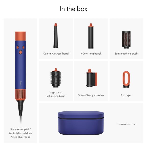 Dyson Airwrap i.d. App Connected Intelligent Multistyler|Personalize Curl Sequence|6 in 1